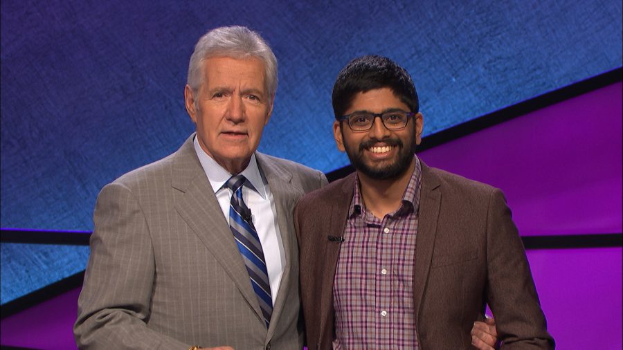 Pranjal Vachaspati appears with Alex Trebek in an episode that ran July 26, 2016.