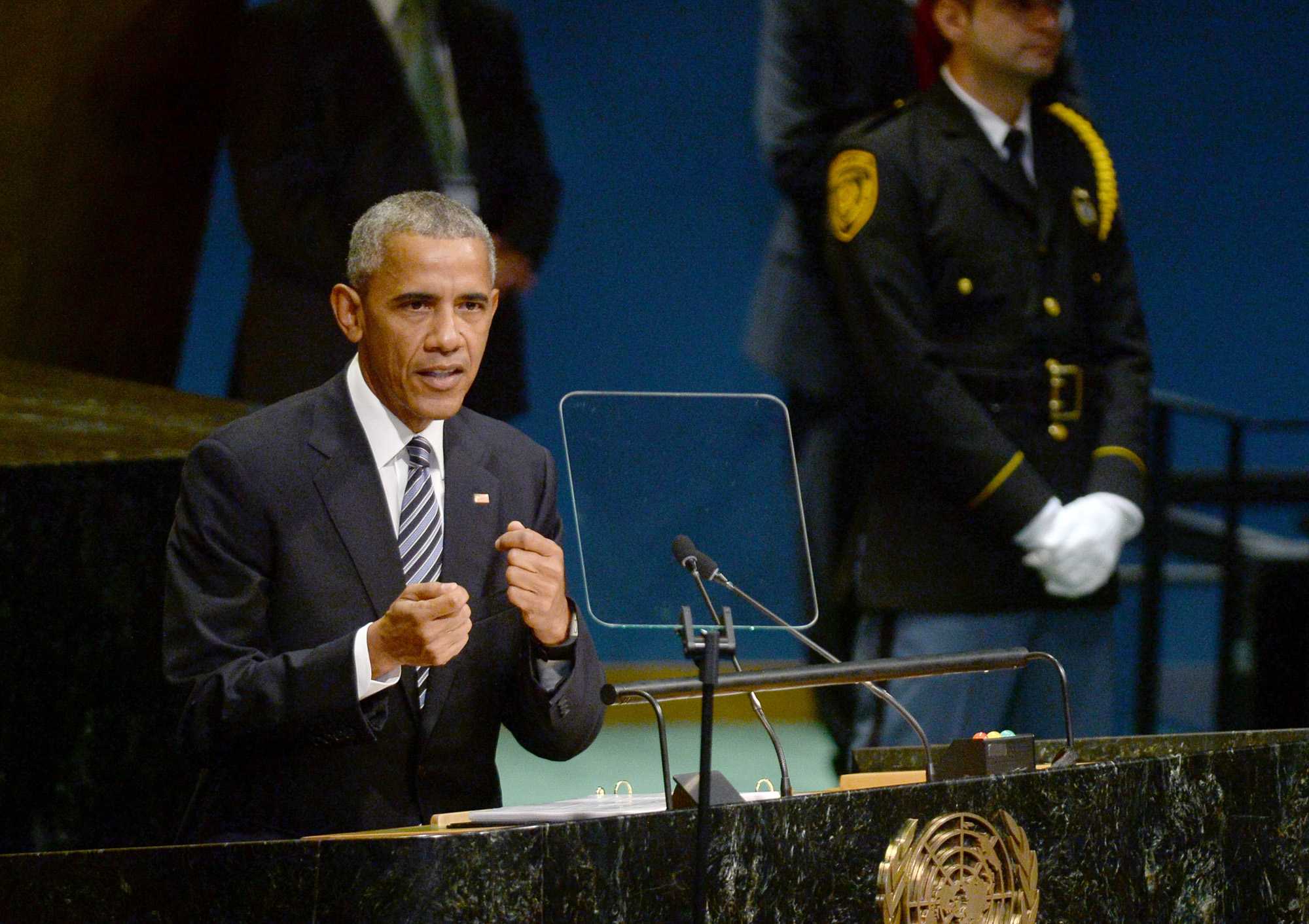 Obama delivers UNbearable speech at United Nations The Daily Illini