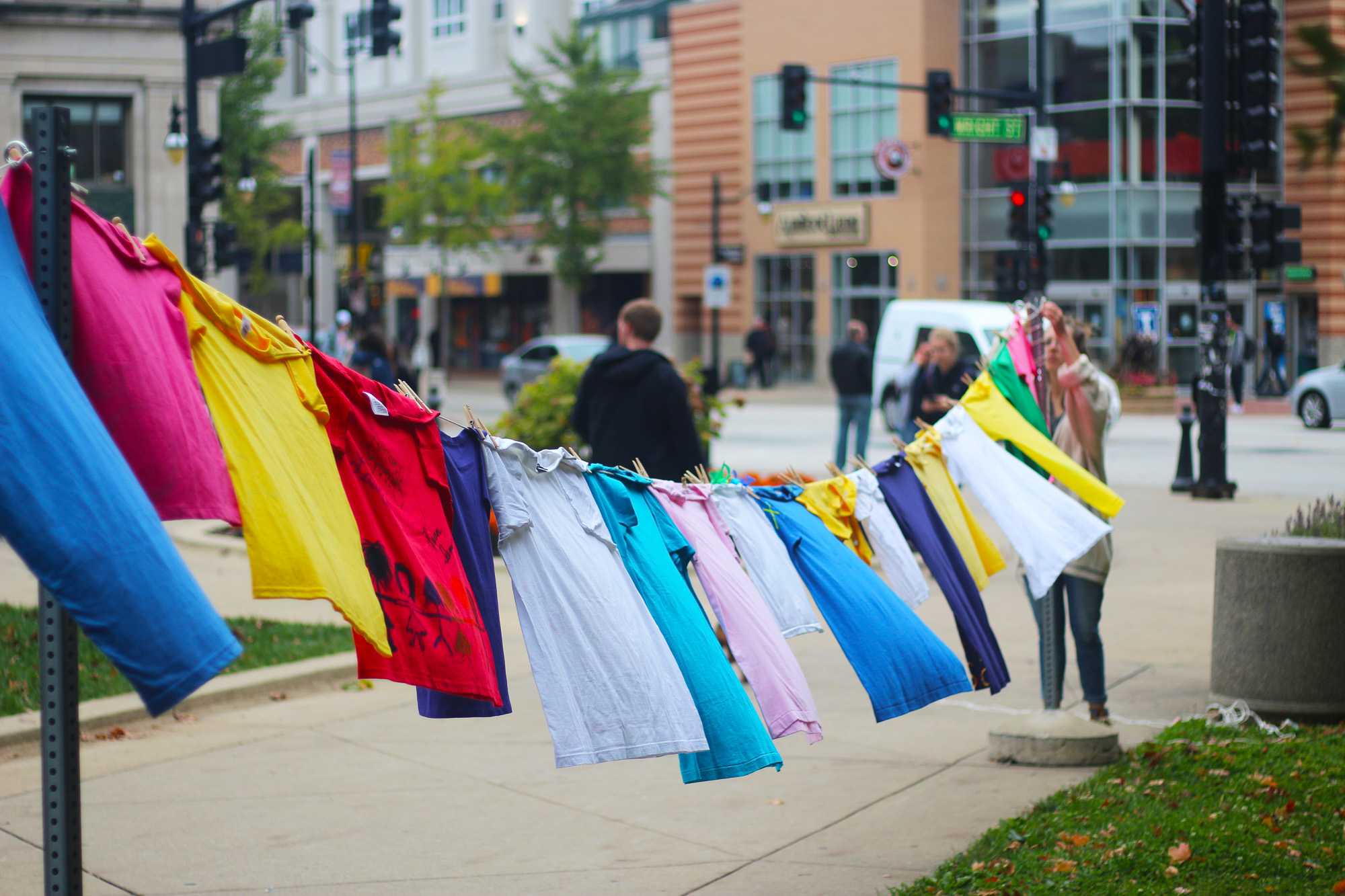 Clothesline project provides outlet for domestic violence survivors