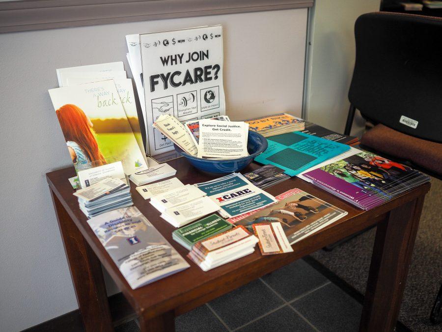 The Womens Resource Center, which sponsors FYCARE, provides a plethora of resources for students.