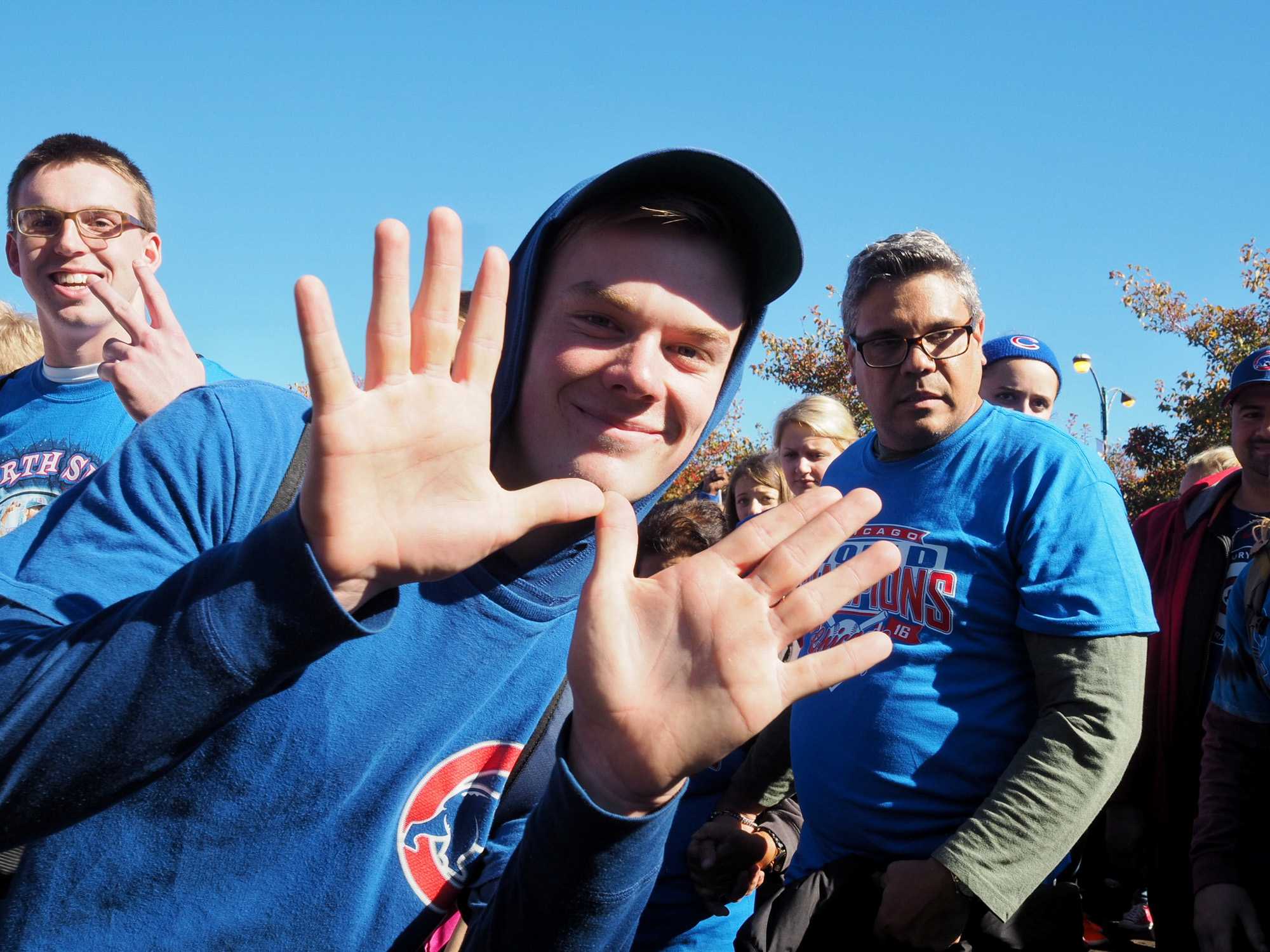 Photo+Gallery%3A+Cubs+Rally+in+Chicago