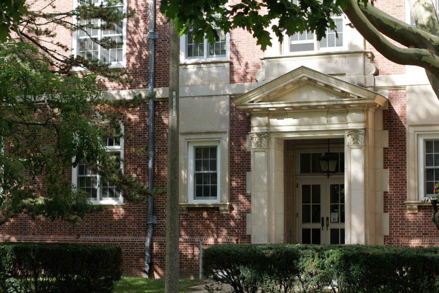 Gregory Hall is located on 810 S Wright St. Two computer labs in the basement of the building will start renovations spring 2020.