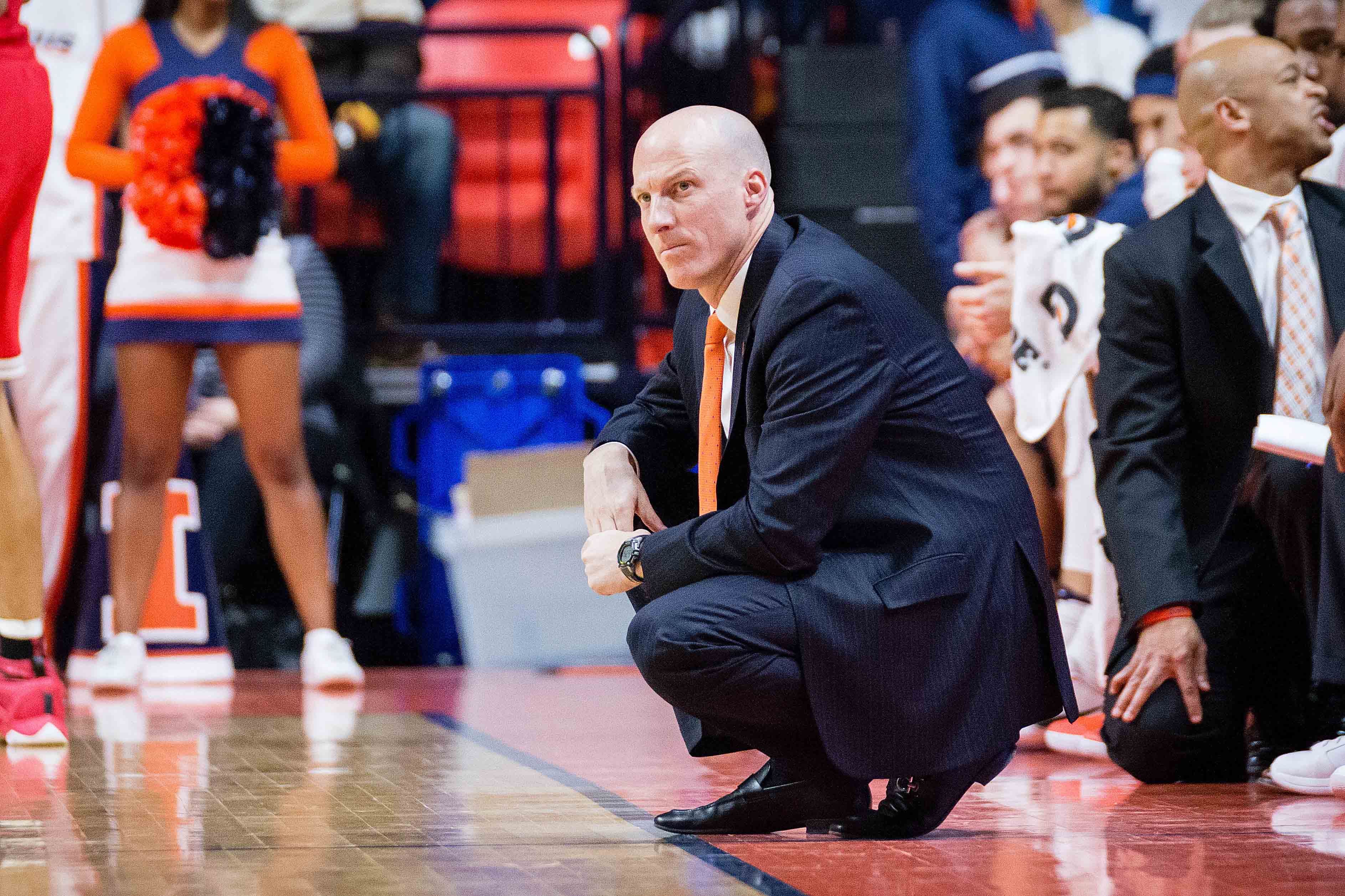 Illini basketball looking for upset against Wisconsin - The Daily Illini