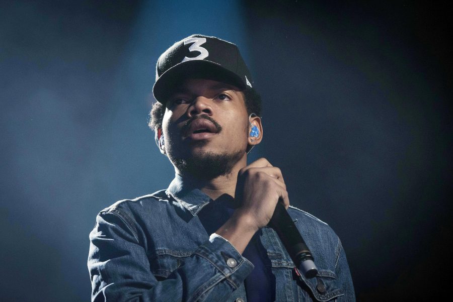 Chance the Rapper performs on Sept. 30, 2016 in London. 