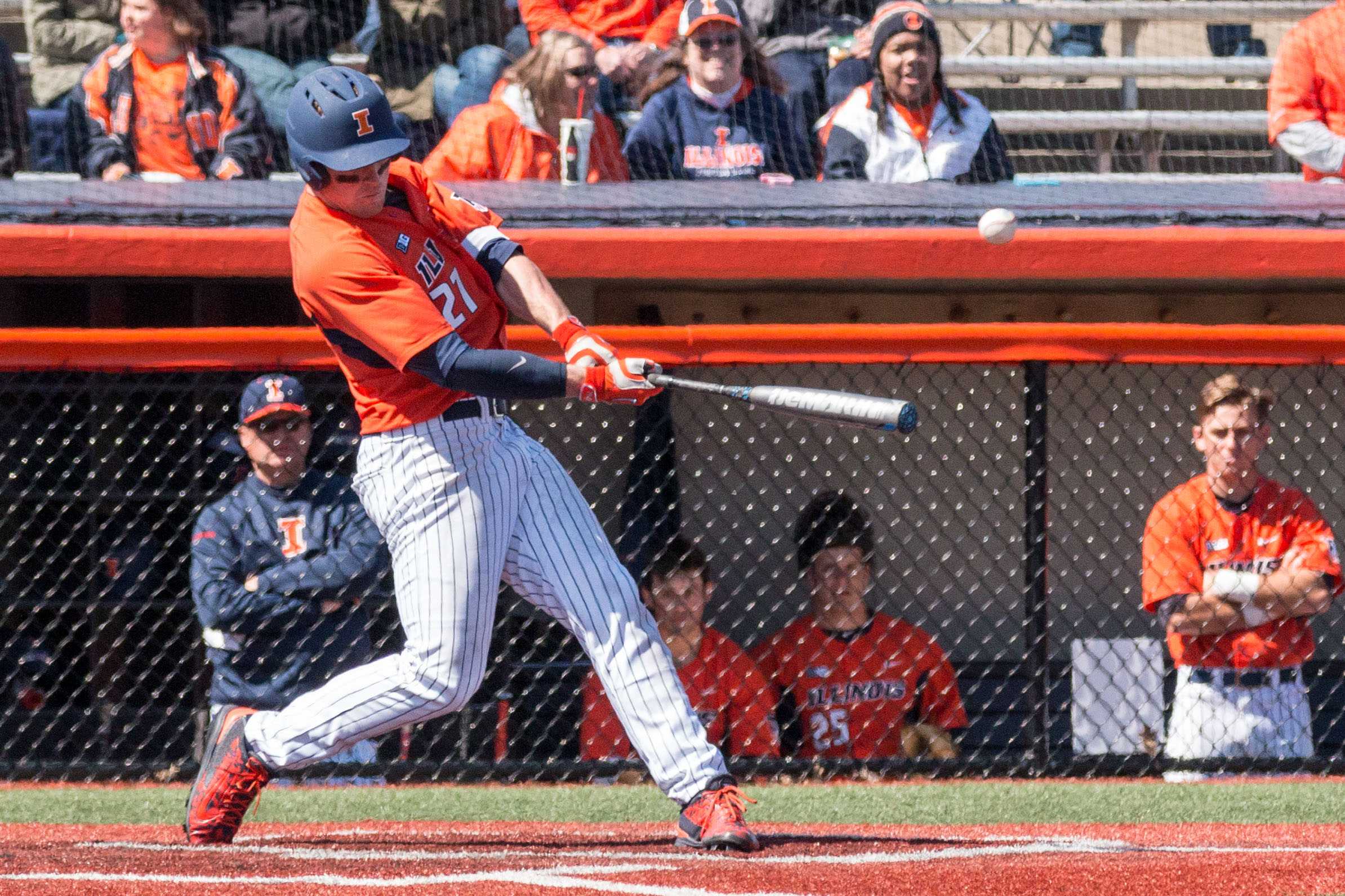 Illinois baseball continues home woes against Bradley The Daily Illini