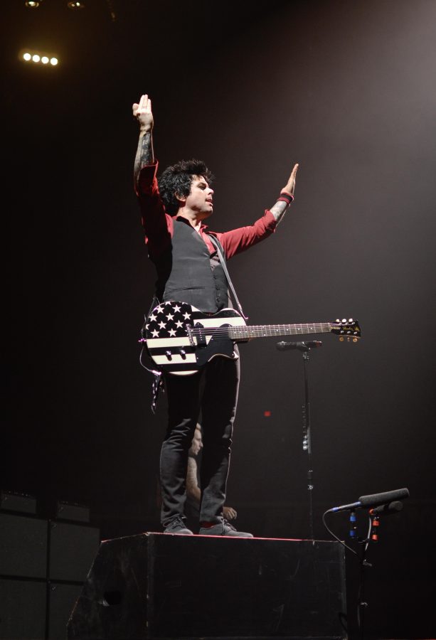 Green Day performed at State Farm Center on Wednesday Mar. 28, 2017.