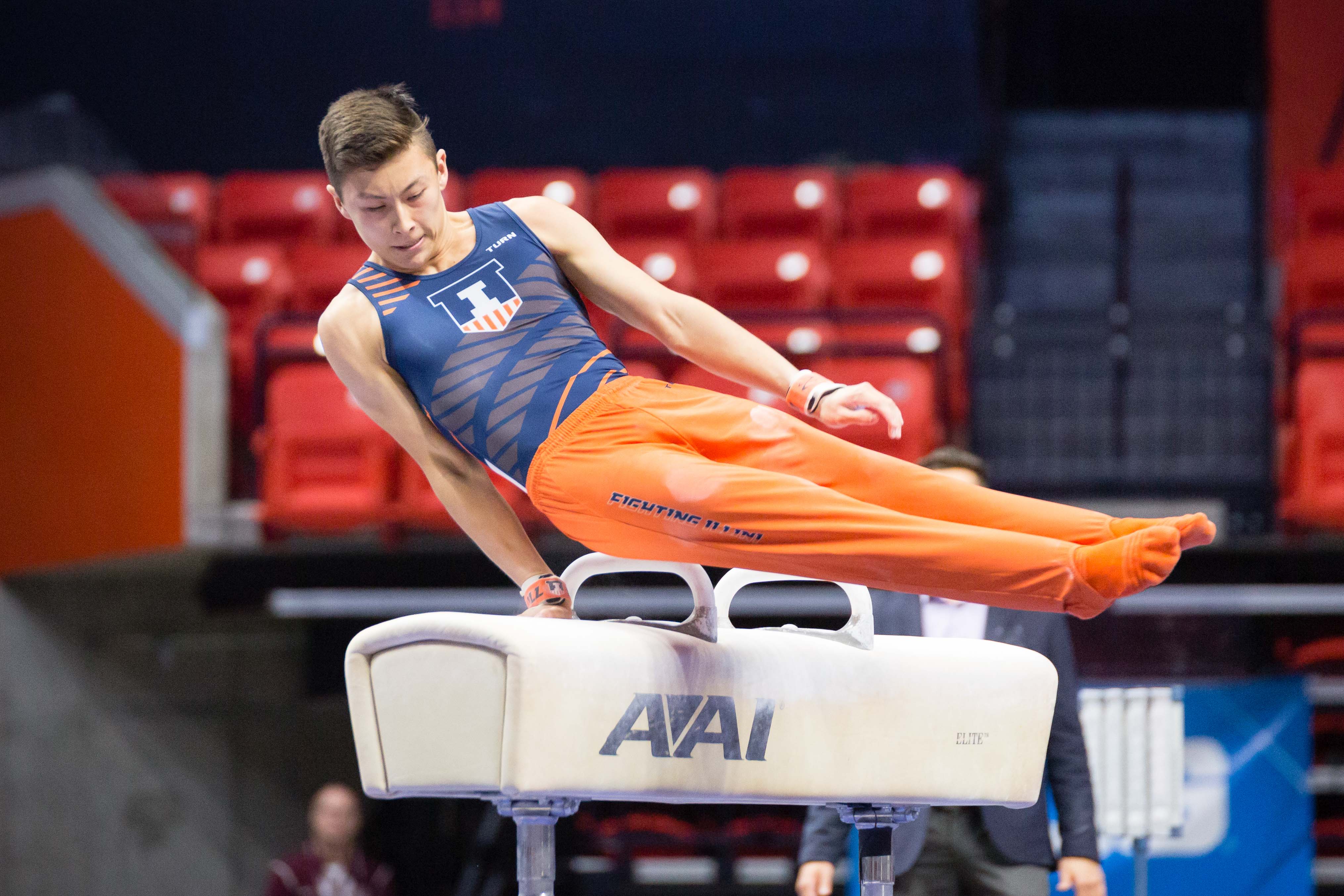 Illinois men’s gymnastics finishes on high note at Big Ten championship The Daily Illini