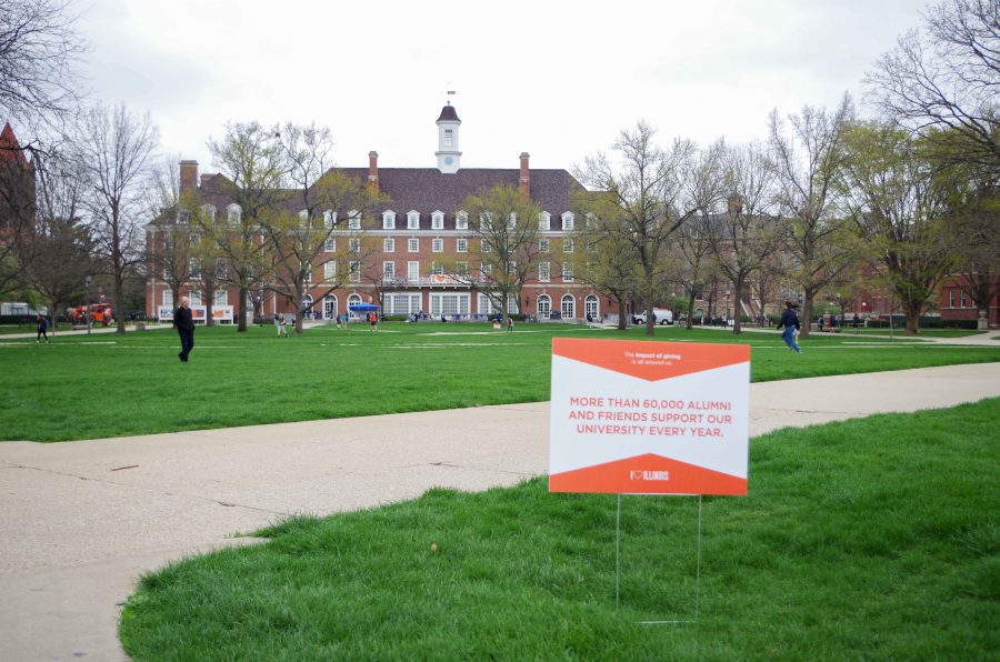 I Love Illinois week is from April 10 to 14 and is organized by the Student Alumni Ambassadors, an RSO focused on promoting school spirit. Different events will be occurring throughout the week to highlight the Universitys positive attributes. 