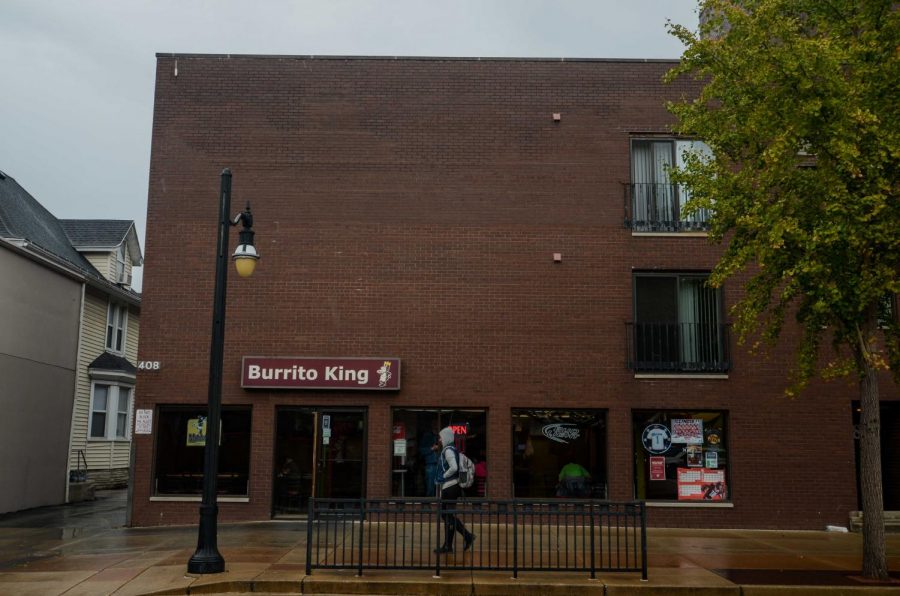 Burrito King is located at 408 E Green Street in Champaign.