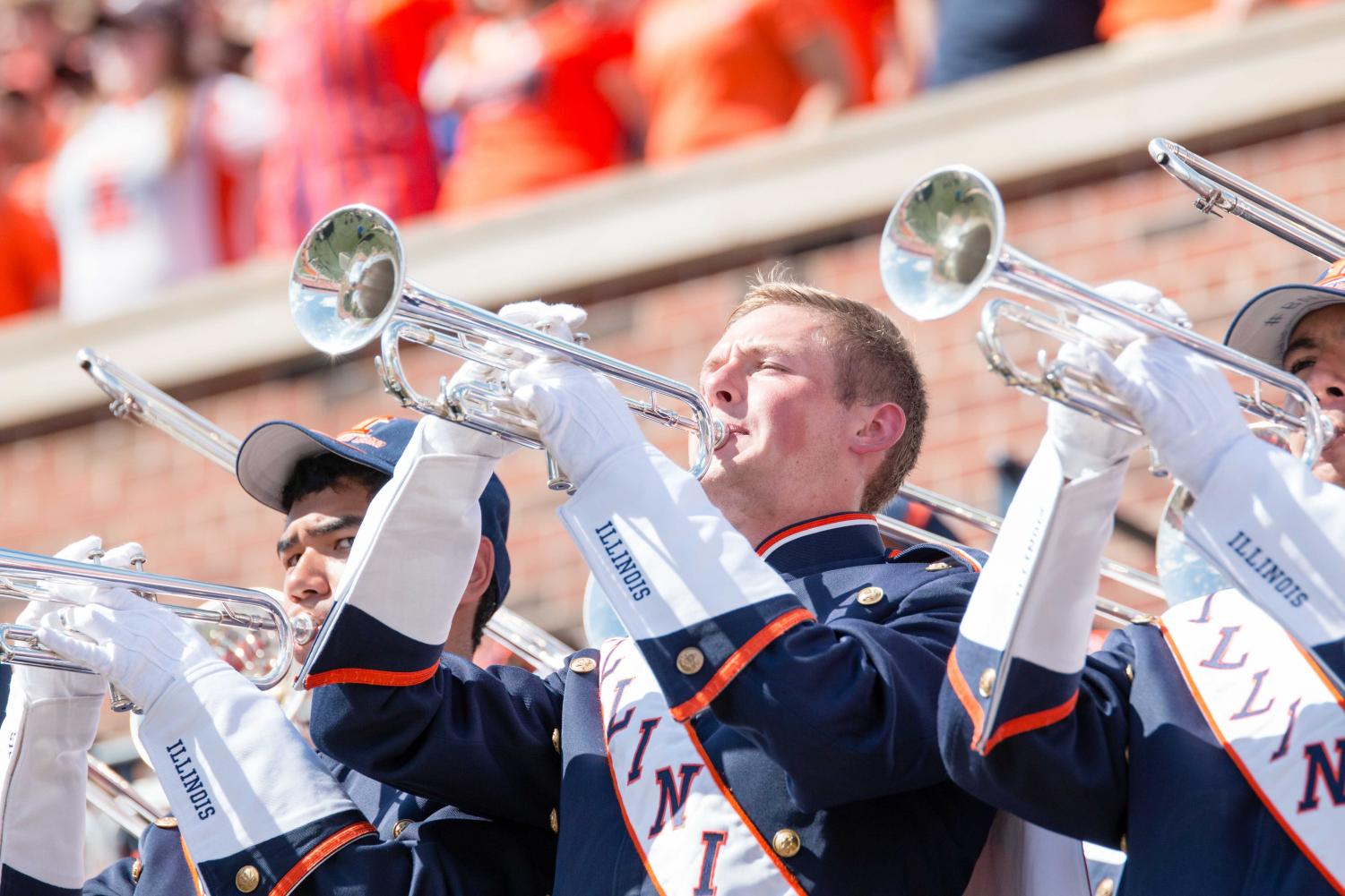 The Marching Illini A beat of positivity on and off the field The