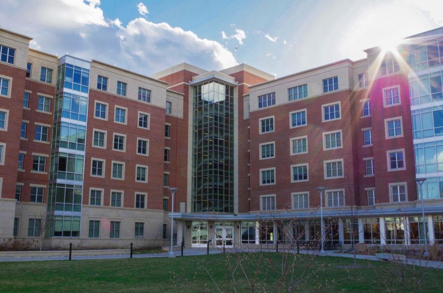Bousfield Hall is one of the newest University Housing residence halls.