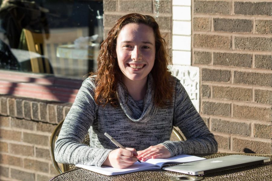 Co-editor in chief of Re:Search, a literary criticism journal, Hannah Downing, does most of her work at Espresso Royal on Sixth and Daniel. The journal showcases submitted literary work from students all across campus.