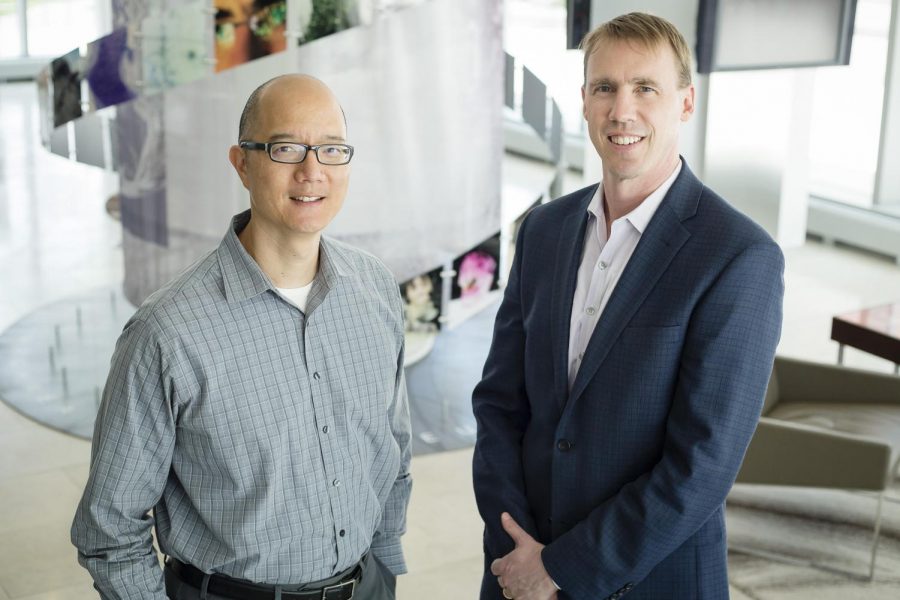 The Universitys veterinary oncologist Timothy Fan and chemistry professor Paul Hergenrother have worked for over a decade on a new drug to combat brain cancer.