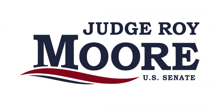 Campaign sign for Roy Moore.