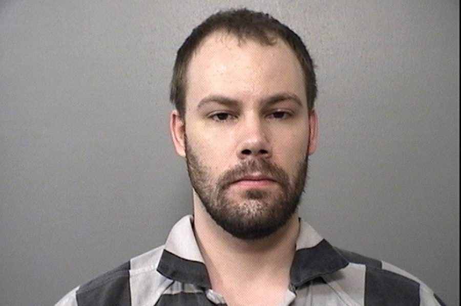 Photo of Brendt Christensen, convicted kidnapper and killer of visiting Chinese scholar Yingying Zhang. Christensen was arrested on June 30, 2017 and will be sentenced at 4 p.m. Thursday. 