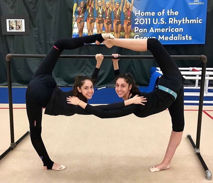 The Rokhman sisters: twins, students, Olympians