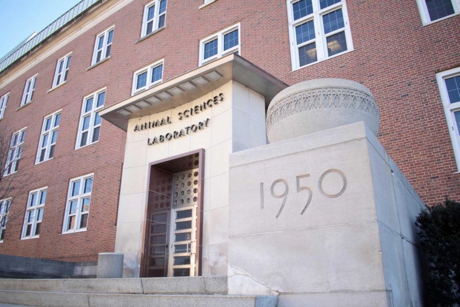 The Animal Sciences Laboratory is located at 1207 W Gregory Dr in Urbana.
