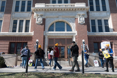 Graduate employees strike across the University campus.