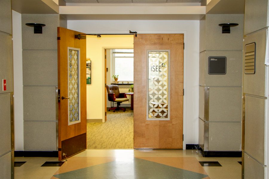ISEE is located in the National Soyabean Research Laboratory, in Suite 350.