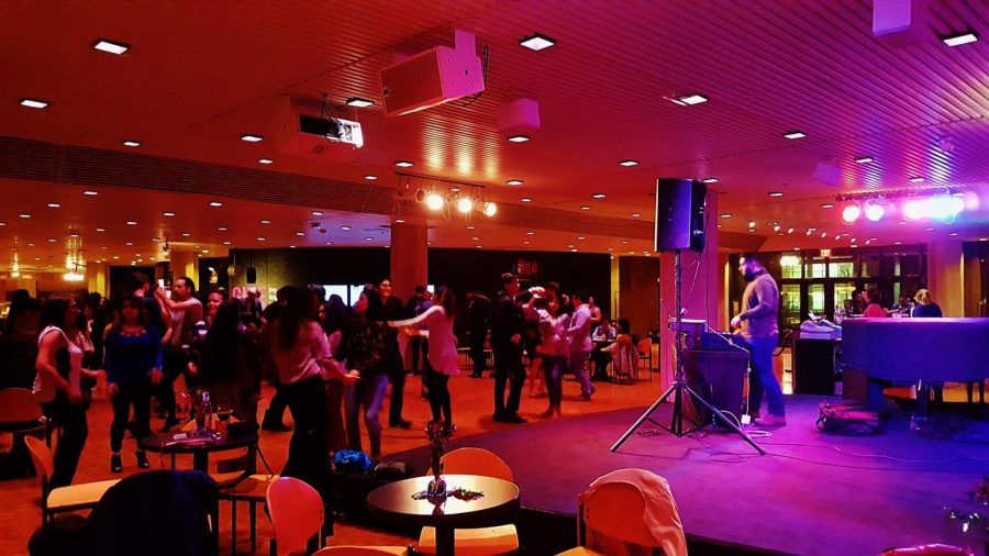 Latin Dance Night at the Krannert Center for the Performing Arts in February 2017.