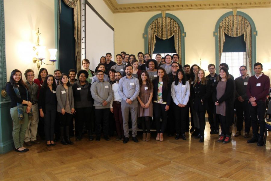 Current Sloan UCEM Scholars at the 2018 Sloan Mini-Conference at the University of Illinois.