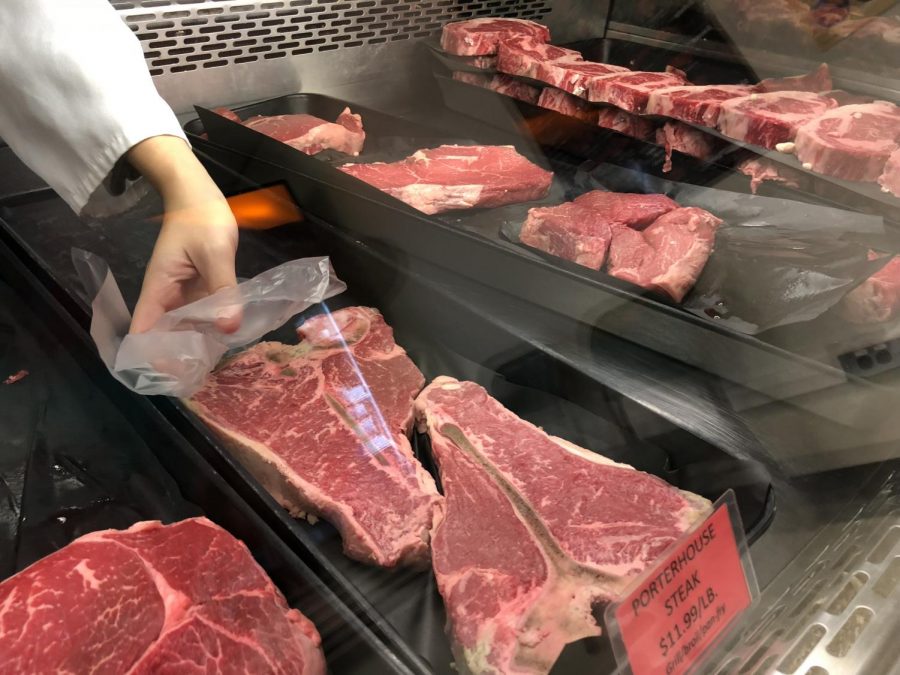 Marium Kureishy The Daily Illini 
The University Meat Lab examines its beef samples. Ground beef with potential E. coli contamination has been recalled from chain grocery stores in Illinois.
