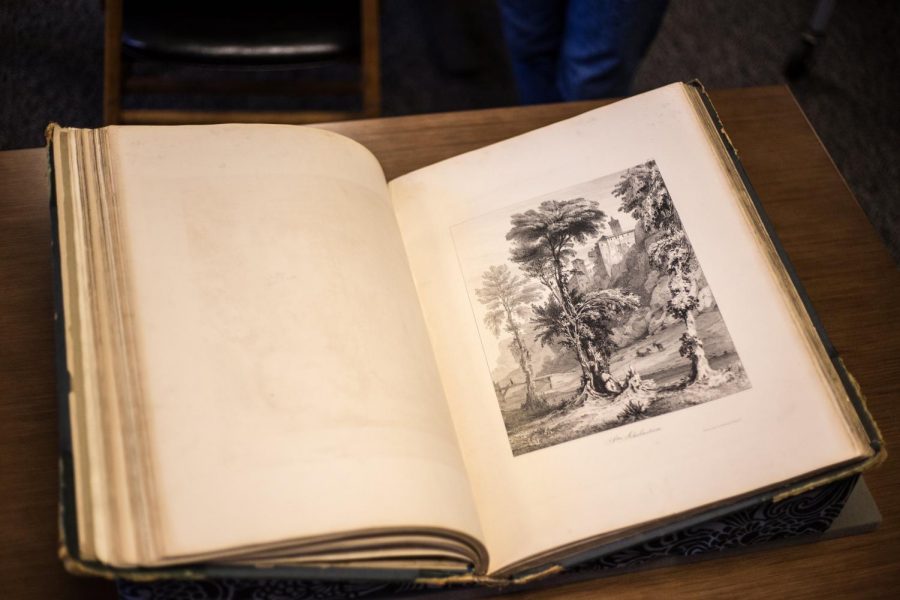 ben tschetter the daily illini
Sketches in Italy, a collection of picturesque sketches, is among the many treasures located within the Rare Book & Manuscript Library on July 9. The Cavagna Sanguiliani Collection will be featured at the library until Dec. 14.