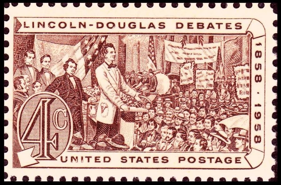 Lincoln_Douglas_debates_of_1858_1958_Issue-4c