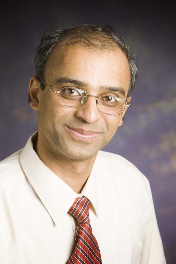 Pramod Viswanath, electrical and computer engineering professor. Along with Professor
Andrew Miller, Viswanath is developing a new cryptocurrency  known as Unit-E.