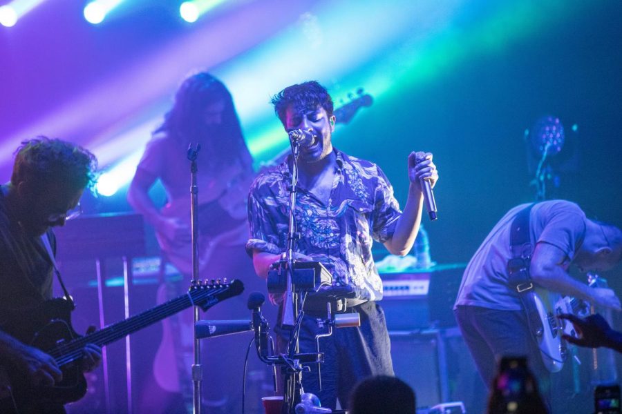 Young the Giant performs at The Canopy Club Tuesday night.