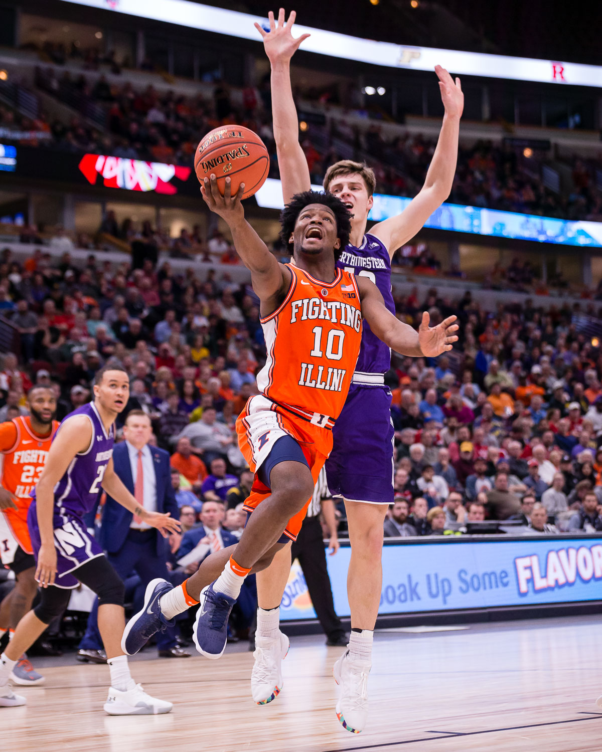 Illini Avoid Early Exit With OT Win Over Wildcats In First Round Of Big ...