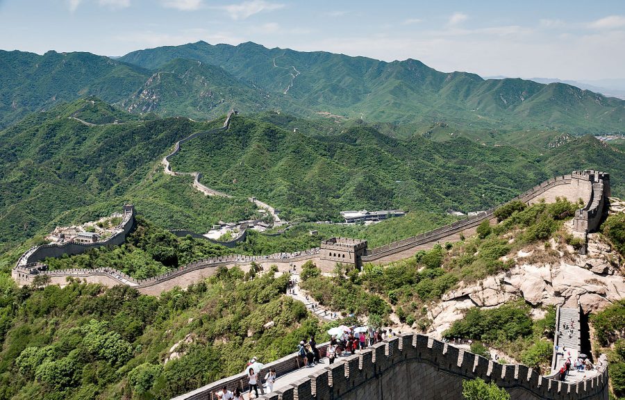 Great Wall of China at Badaling.