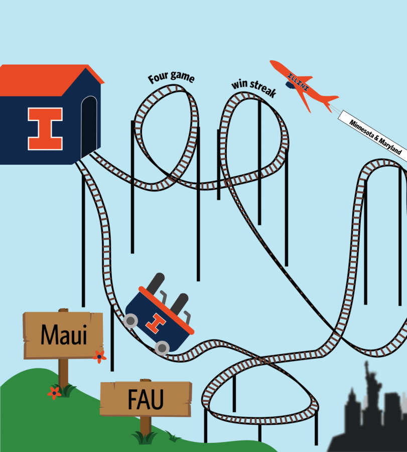 Illini look for spark to end rollercoaster season