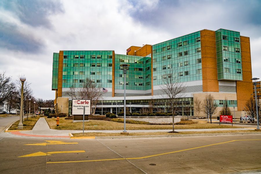 Carle Foundation Hospital is located on Park Street in Urbana. 