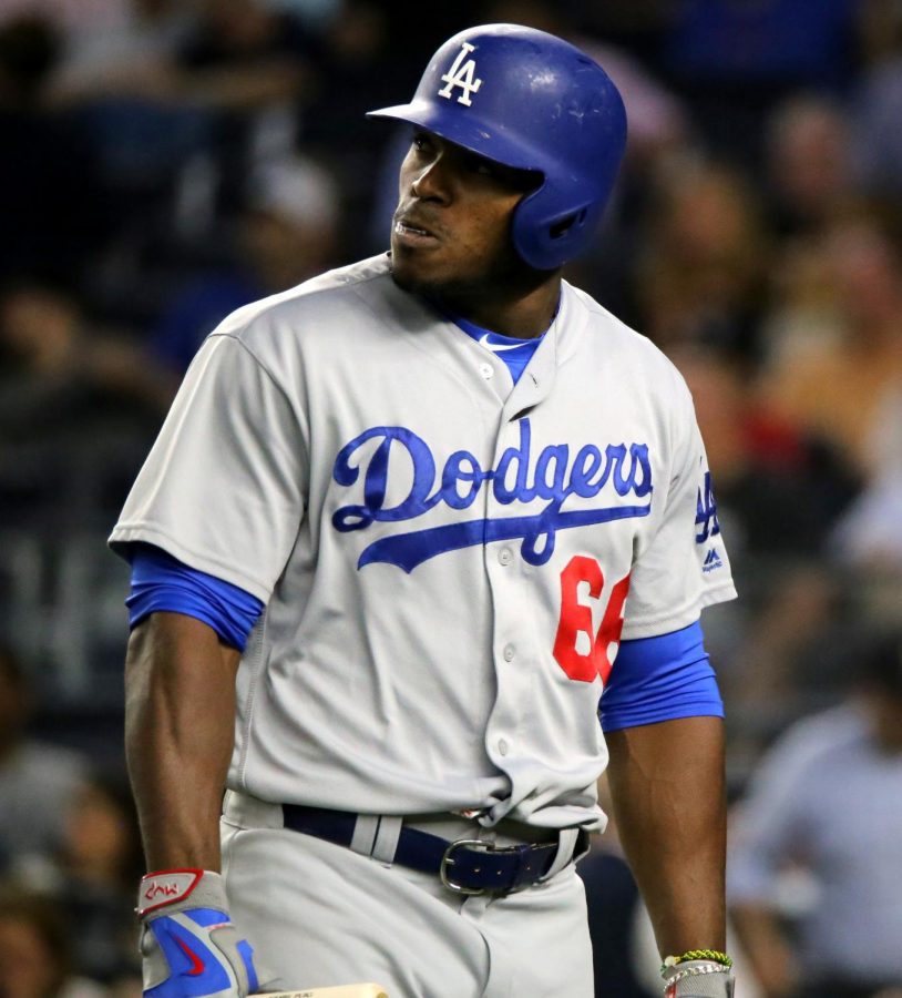 Yasiel Puig, Cuban-born baseball player for the Los Angeles Dodgers, paid smugglers $250,000 and 20% of his future MLB contract to enter the United States and pursue professional baseball. The end of the MLB deal puts Cuban baseball players’ safety at risk.