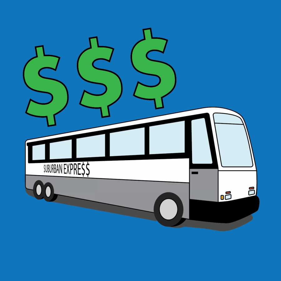 Suburban Express issues relate to tuition rates
