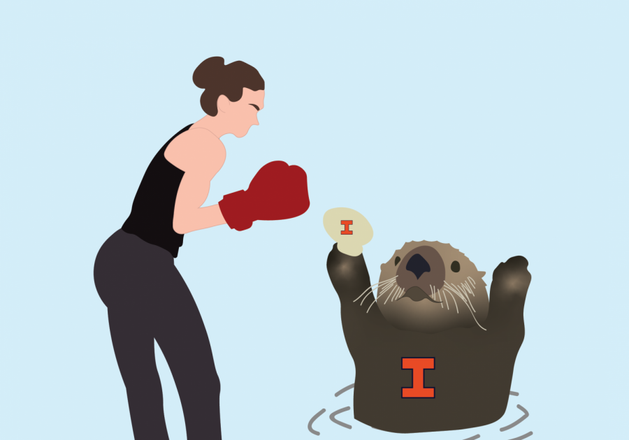 This otter be good: Moms versus otters