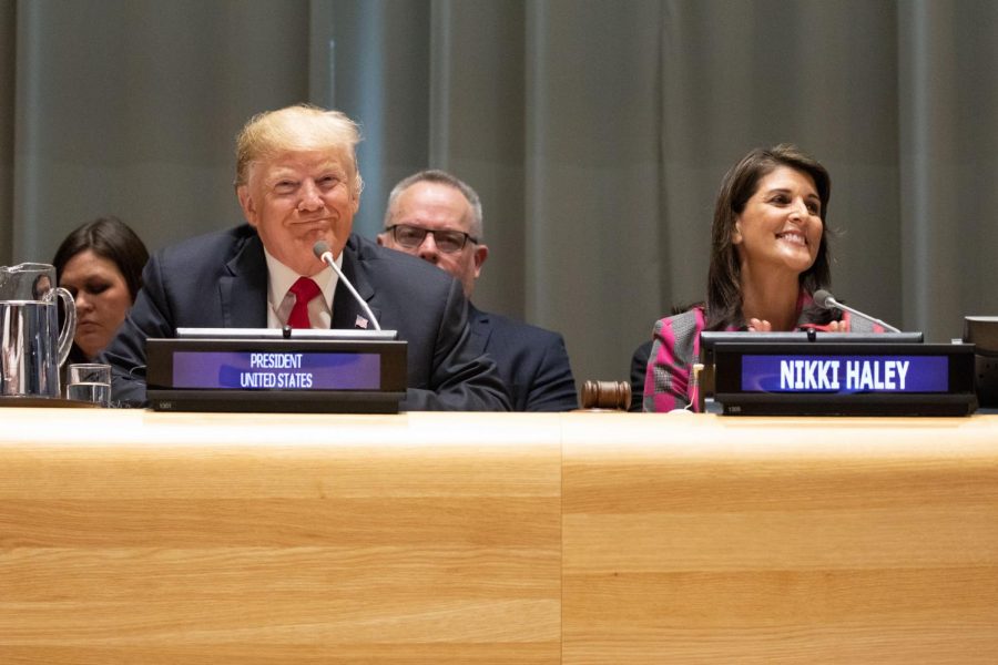 President Donald J. Trump participates in the Global Call to Action on the World Drug Problem. It took place Sept. 24 at the United Nations Headquarters in New York City.