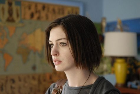 Anne Hathaway as Kym in “Rachel Getting Married.” The film tells the story of a young woman, recently released from rehab, who attends her sisters wedding. Roger Ebert Fellow Eunice describes the film as being documentary-like, with its raw emotions and the storys heavy subject matter demonstrating Chaz Eberts message of empathy, especially in regards to familial relationships.