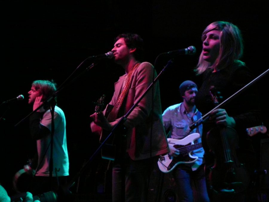 The Head and the Heart opens for Dr. Dog at the 9:30 Club in Washington, D.C. on Jan. 29, 2011.