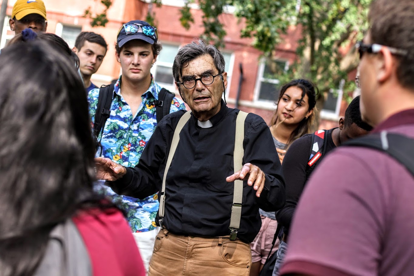 Campus preacher Brother Jed sparks conversation on free speech The