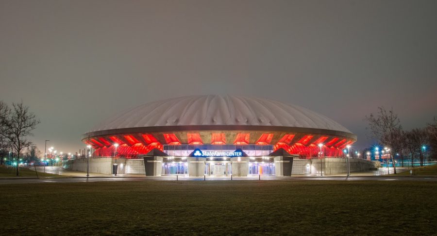 The State Farm Center is pictured on Feb. 25. 