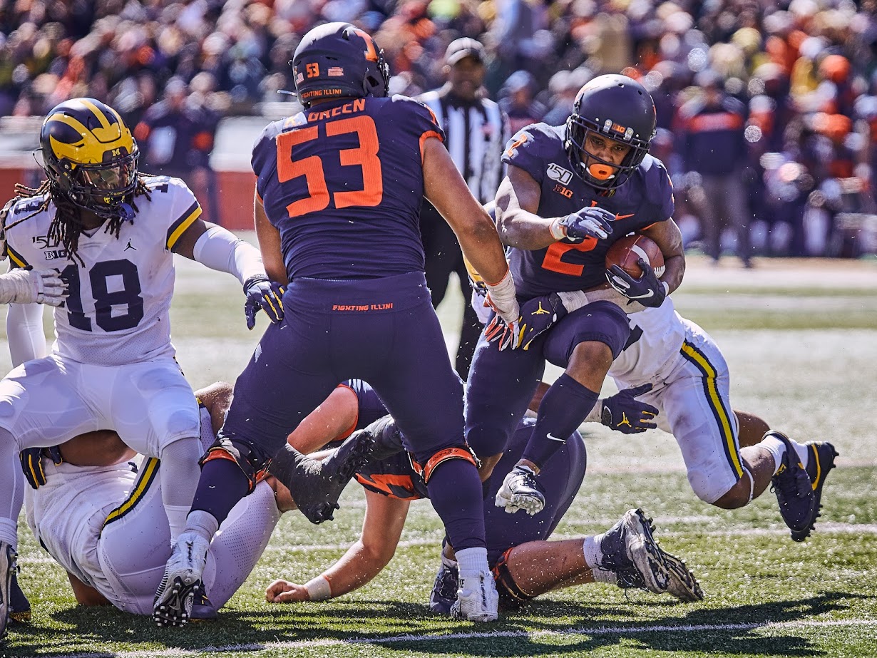 Illini Close In On Wolverines, Fall 42-25 - The Daily Illini