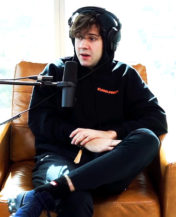 David Dobrik being interviewed on ADHD Podcast in 2018. Dobrik will be speaking at the Illini Union on October 15.

