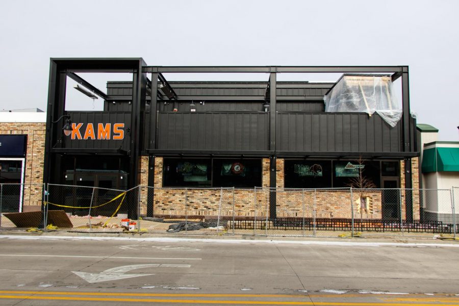 The new KAM’s location, which sits on the corner of First and Green treets, remains under construction on Monday. The original opening date was scheduled for New Year’s Eve, though the new date remains up in the air with construction still underway.