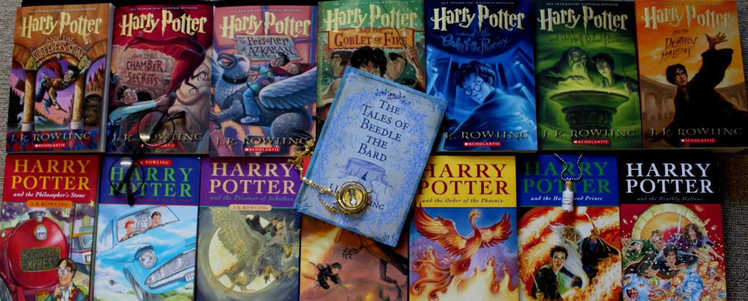 The first harry potter book write