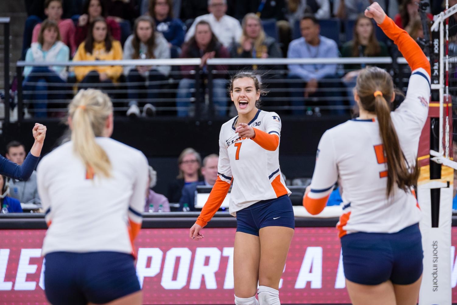 Team of the century 2018 Illini volleyball nearly dominate entire season The Daily Illini