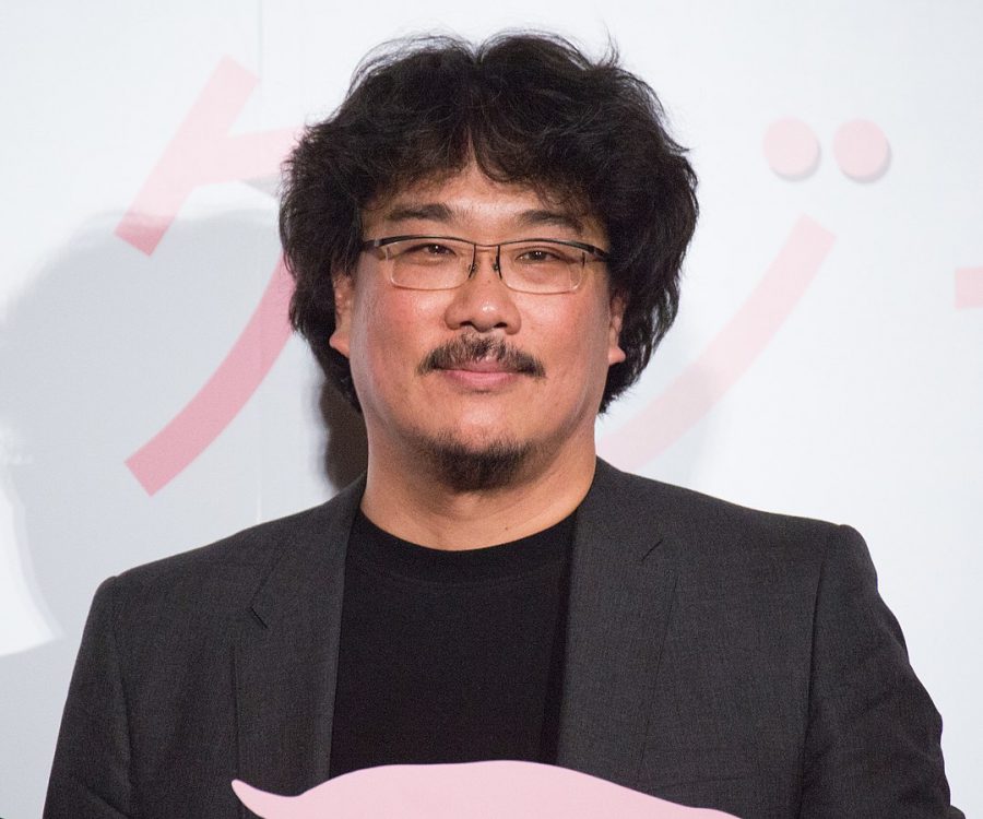 Director Boon Joon Ho poses at the premiere of Okja on June 22, 2017.