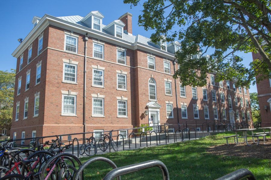 Lundgren Hall stands on the corner of Gregory Drive and Fourth Street on Sept. 21. Lundgren Hall has many benefits that new students should take advantage of.