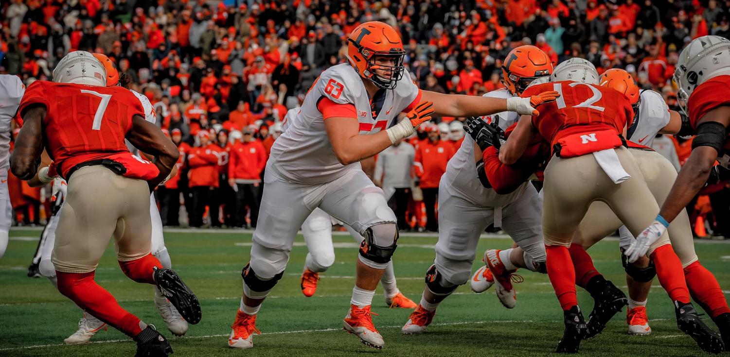 Illinois lineman Vederian Lowe, Doug Kramer drafted on third day of NFL  Draft